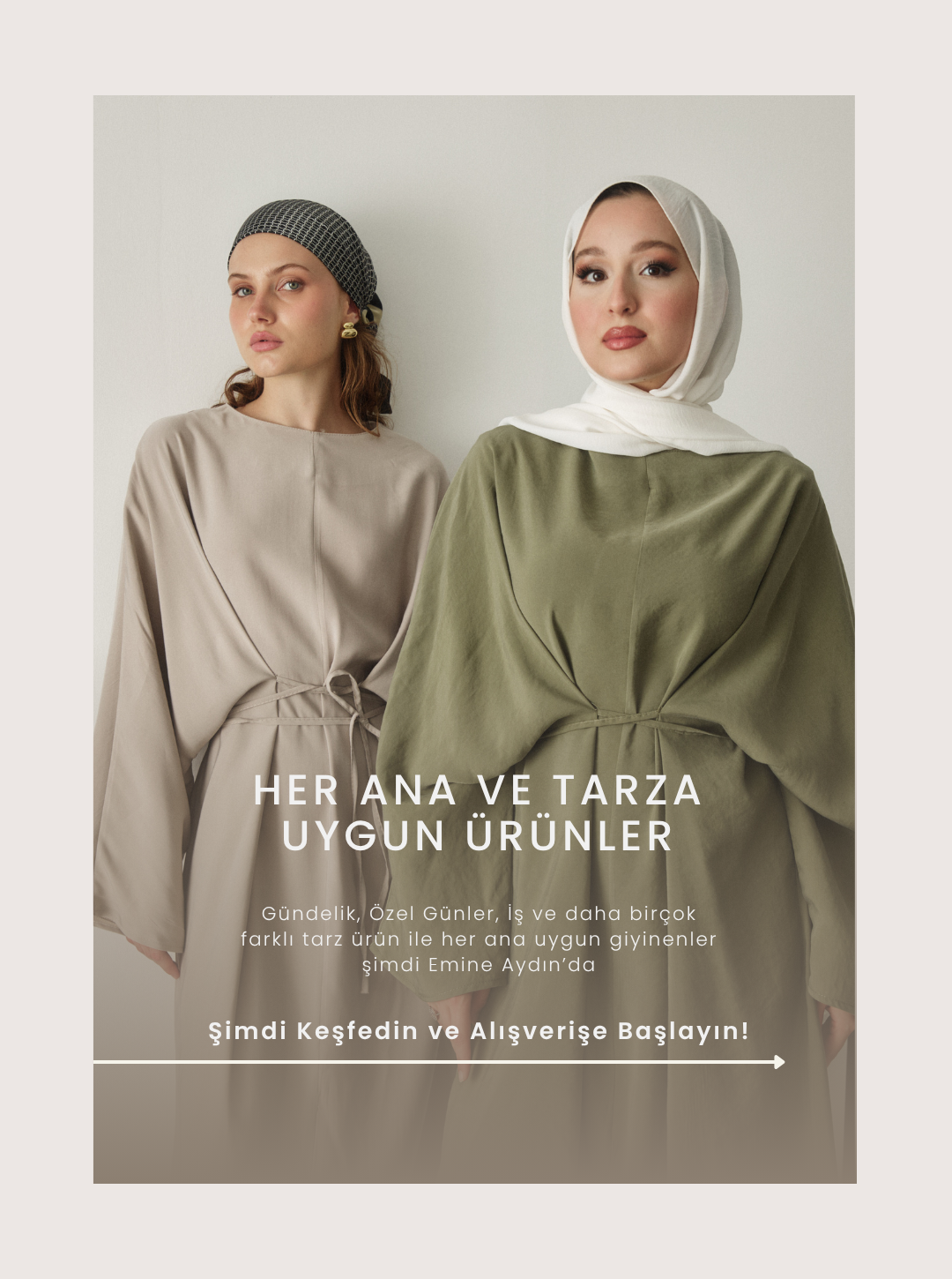 Her Ana ve Tarza Uygun Tesettür Kombinler | Emine Aydın