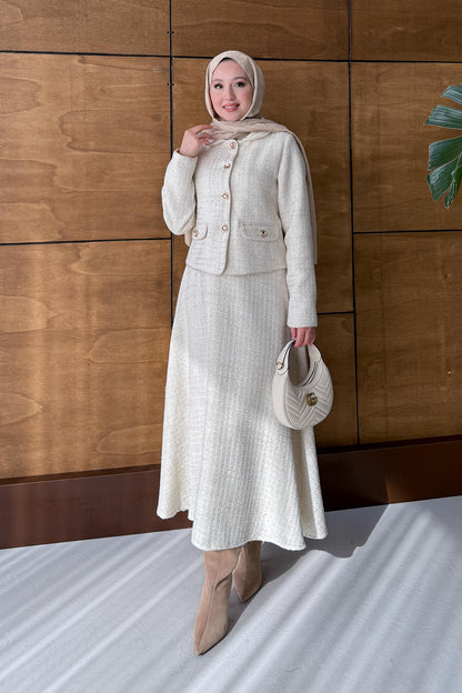 Cama Tüvit Takım Ekru