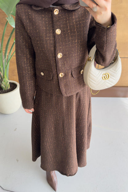 Cama Tüvit Takım Kahverengi