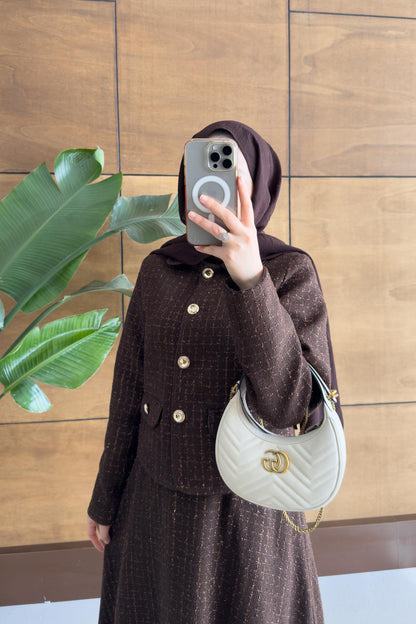 Cama Tüvit Takım Kahverengi