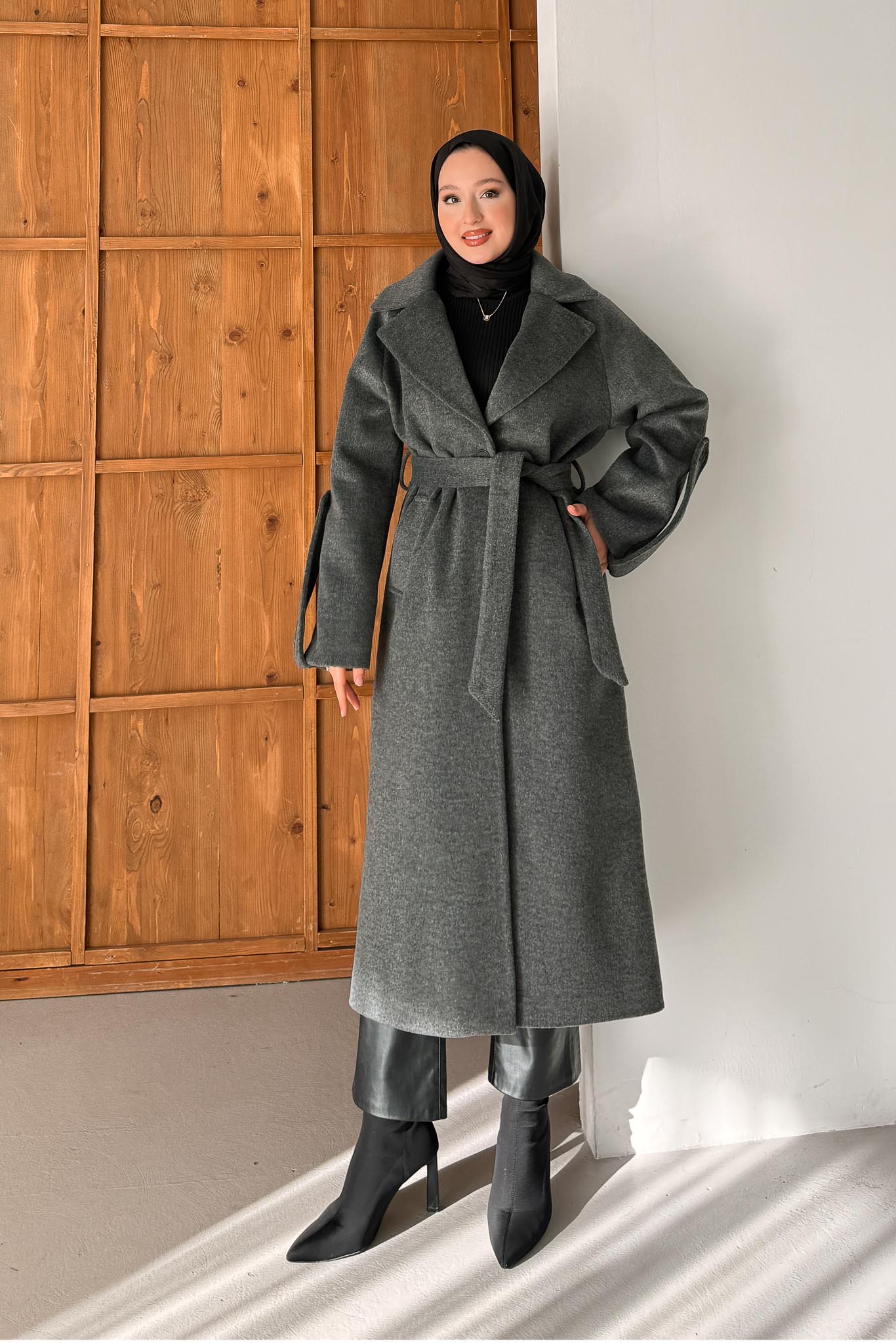 Angora Coat Baby Blue