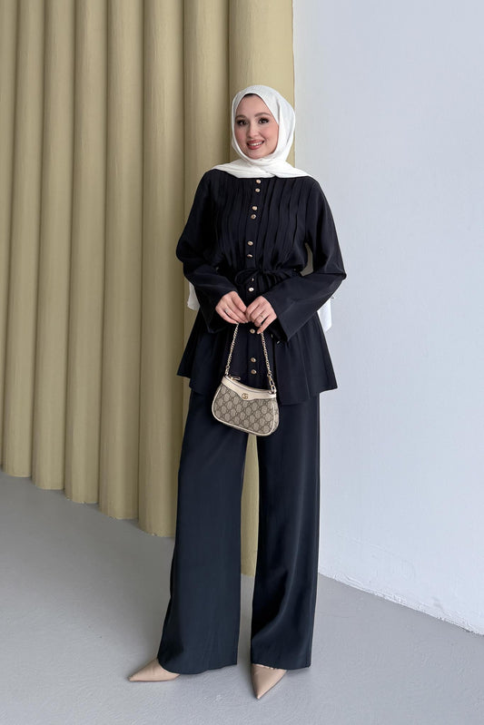 Carter Nervür Takım Lacivert