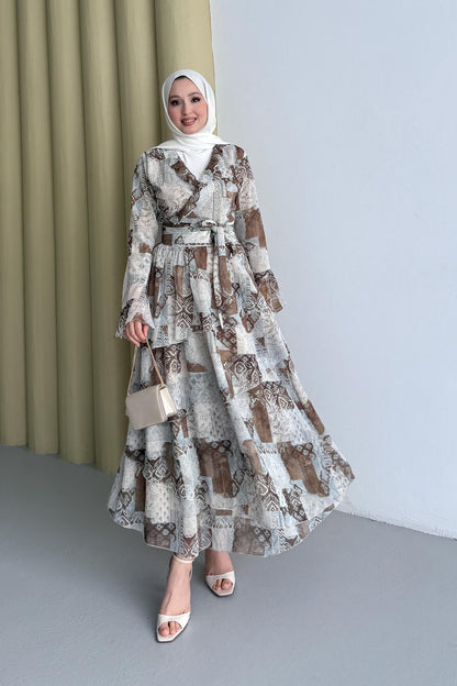 Design Patterned Ethnic Dress