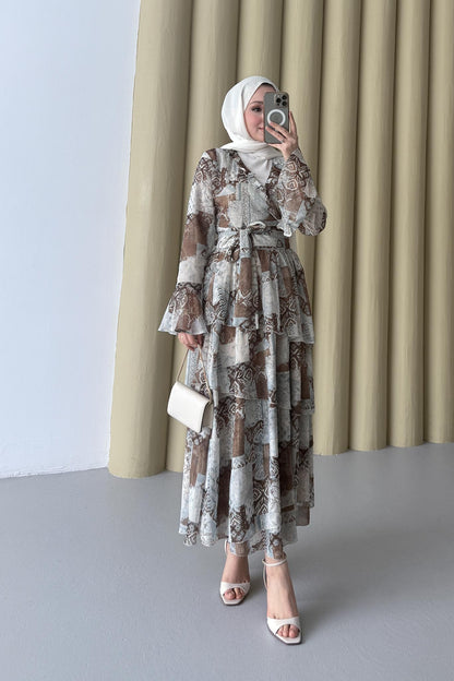 Design Patterned Ethnic Dress