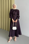 Ajda Pleated Skirt Set Petrol