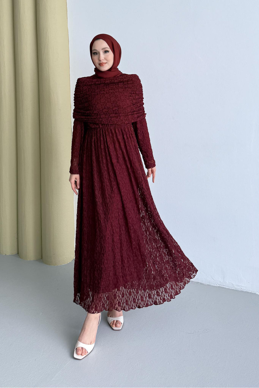 Ales Shoulder Lace Shirt Ecru