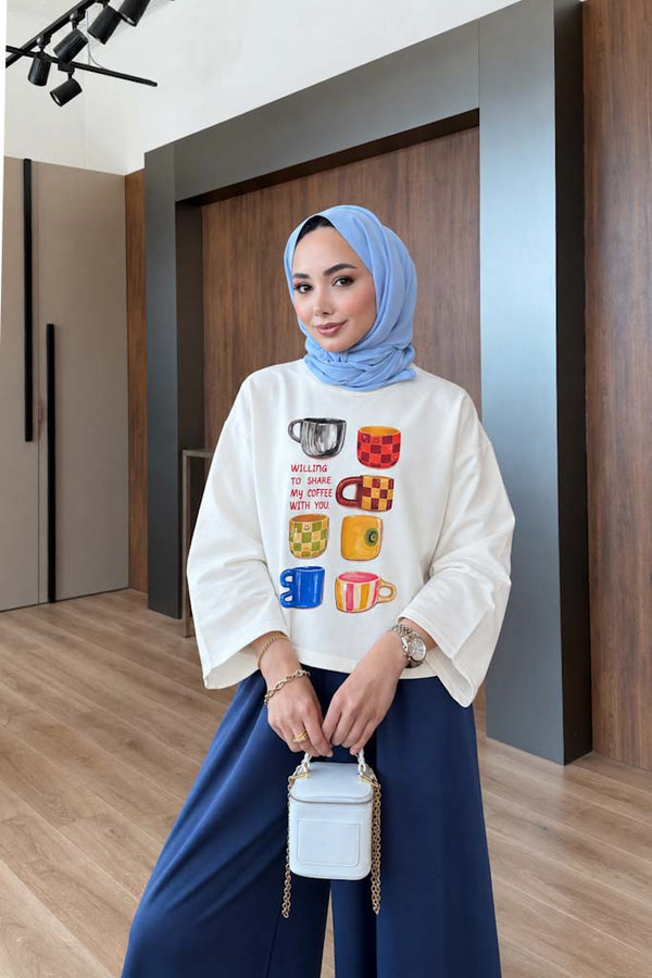 Kupa Desenli Tunik