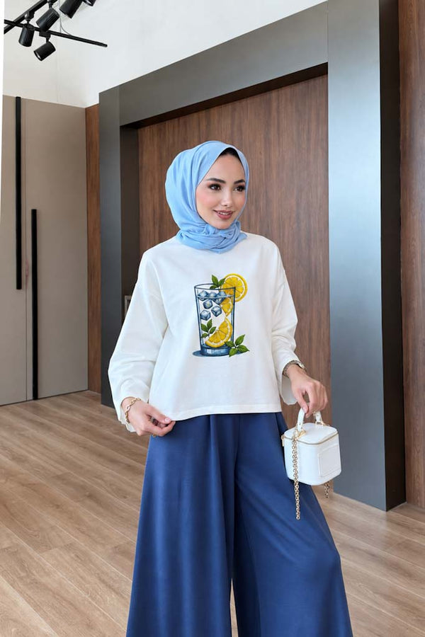 Mojito Desenli Tunik