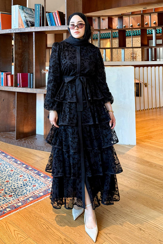 Siesta Elbise Siyah(Ön Sipariş Kargo çıkış 25 Nisan)