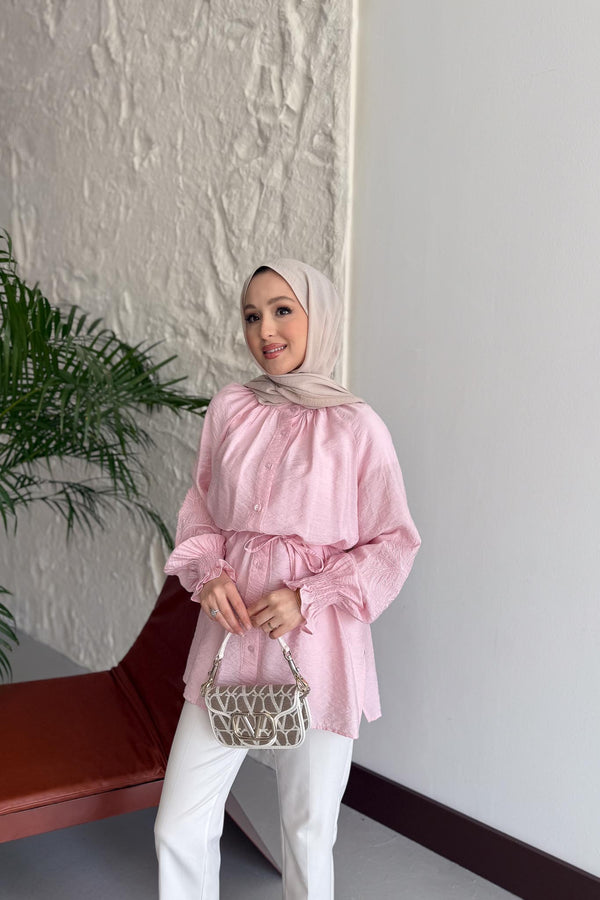 Ales Shoulder Lace Shirt Ecru