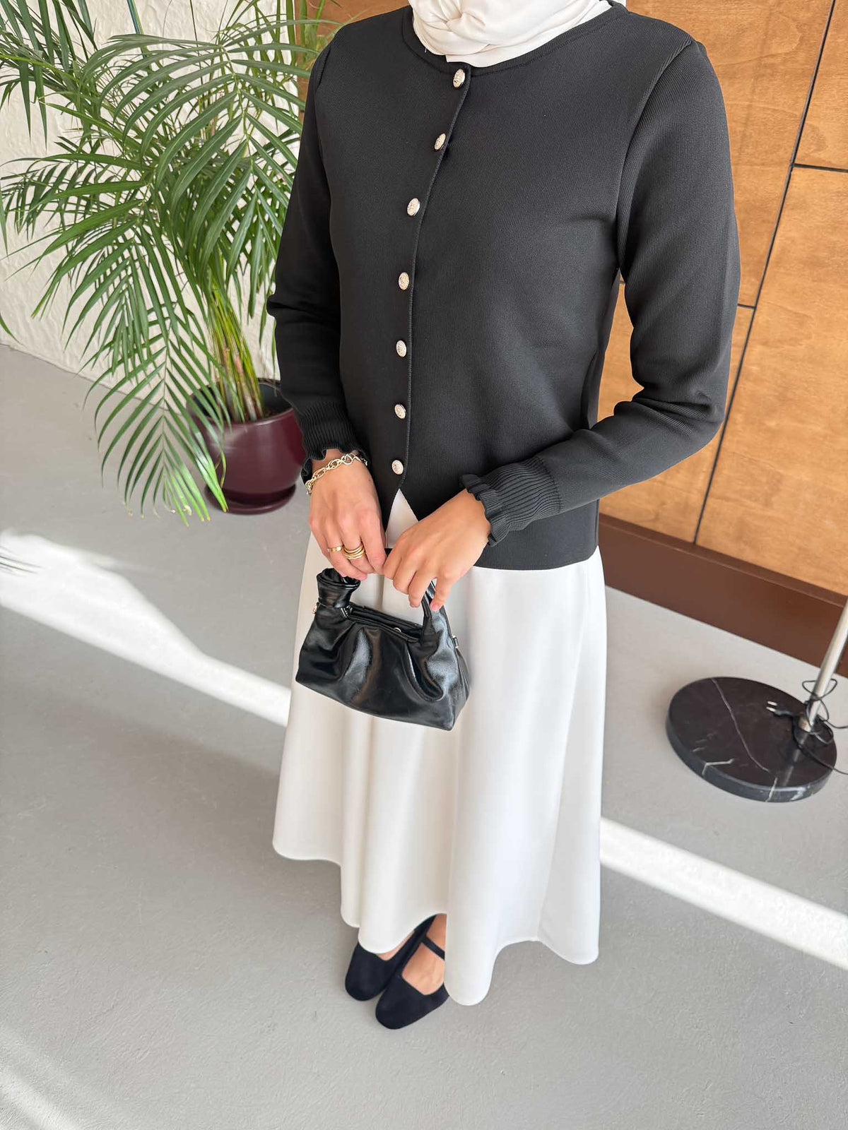 Jessica Knit Dress Saxe