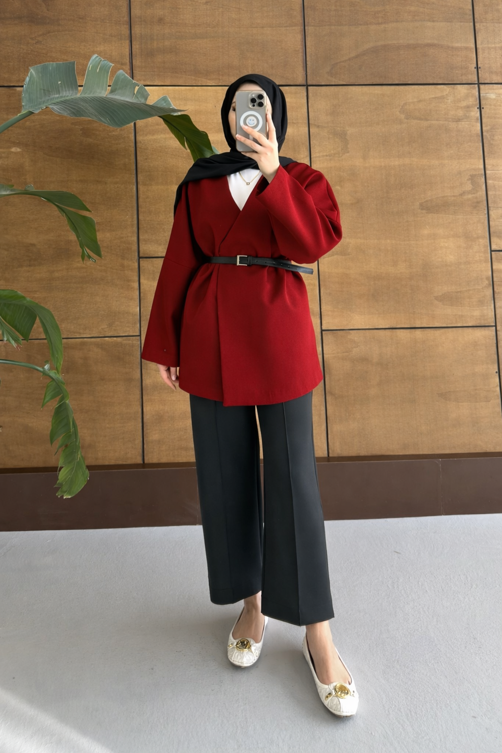 Ajda Pleated Skirt Set Petrol