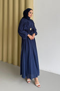 Starfish Dress Navy Blue