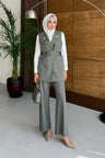 Armia Pleated Detailed Suit Light Lilac