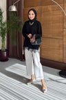 Dantelli Tunik Siyah