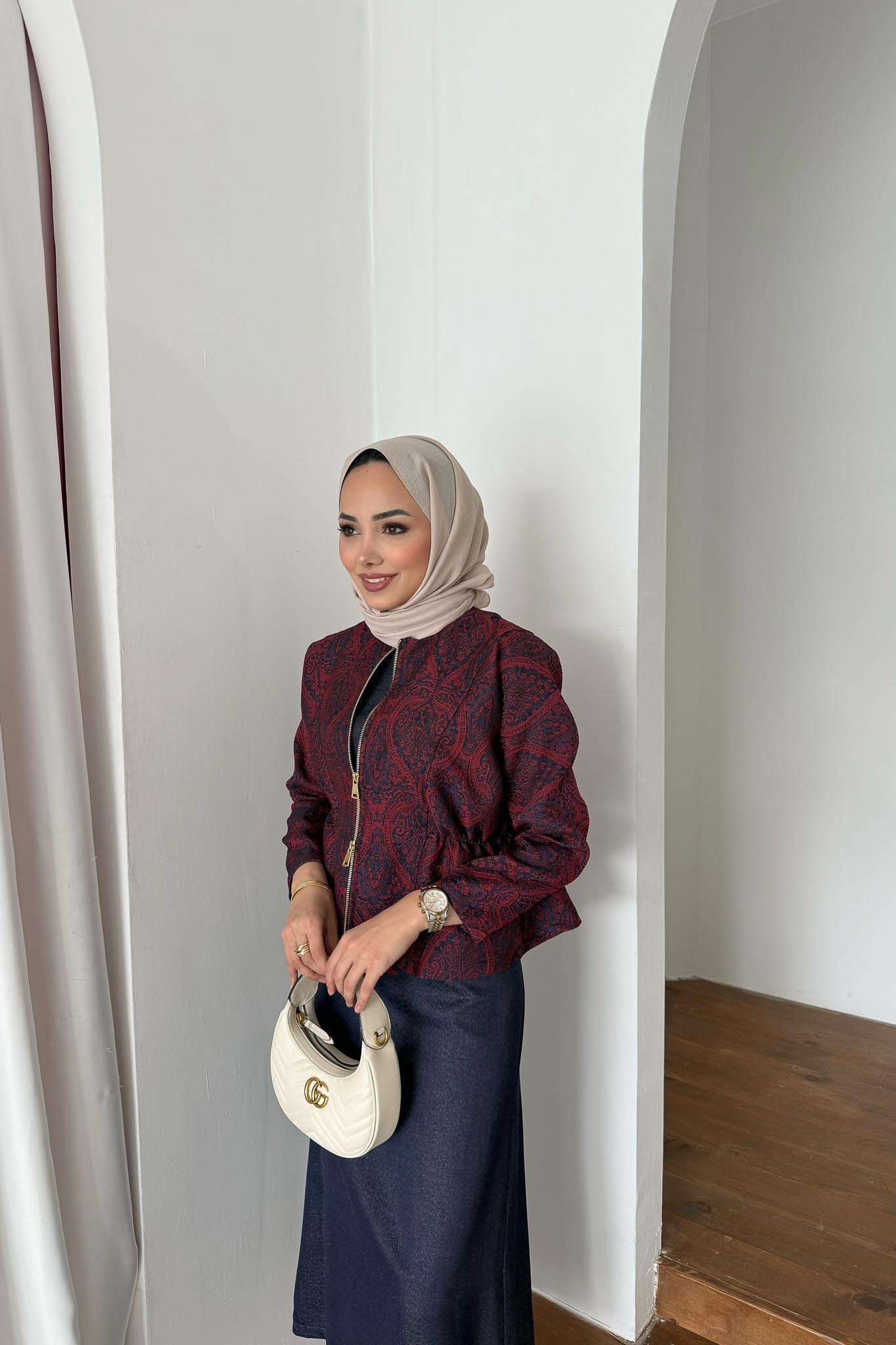 Jacker Ceket Takım Bordo