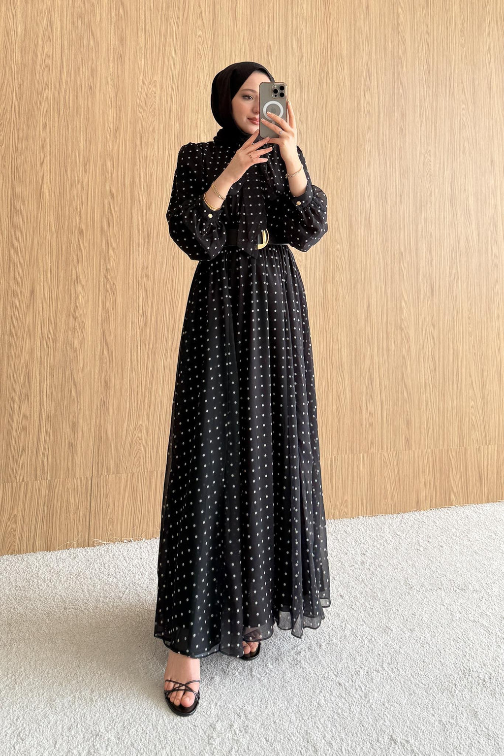 Ajda Pleated Skirt Set Petrol