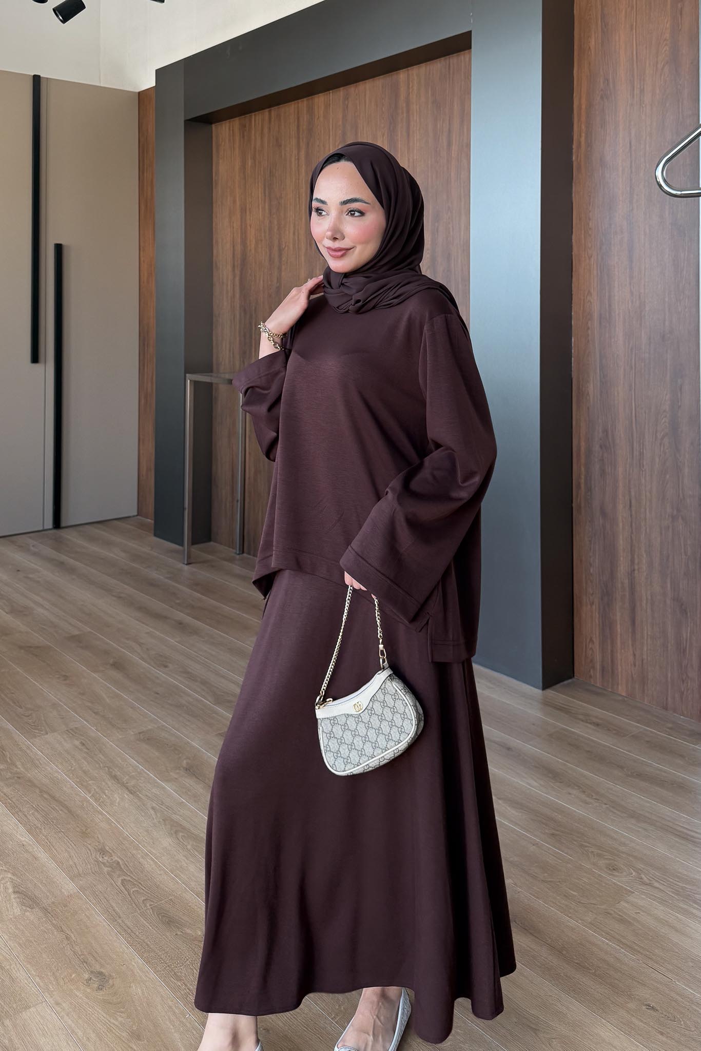 Melis Takım Kahverengi