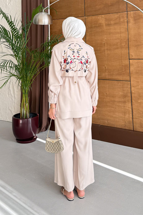Ales Shoulder Lace Shirt Ecru