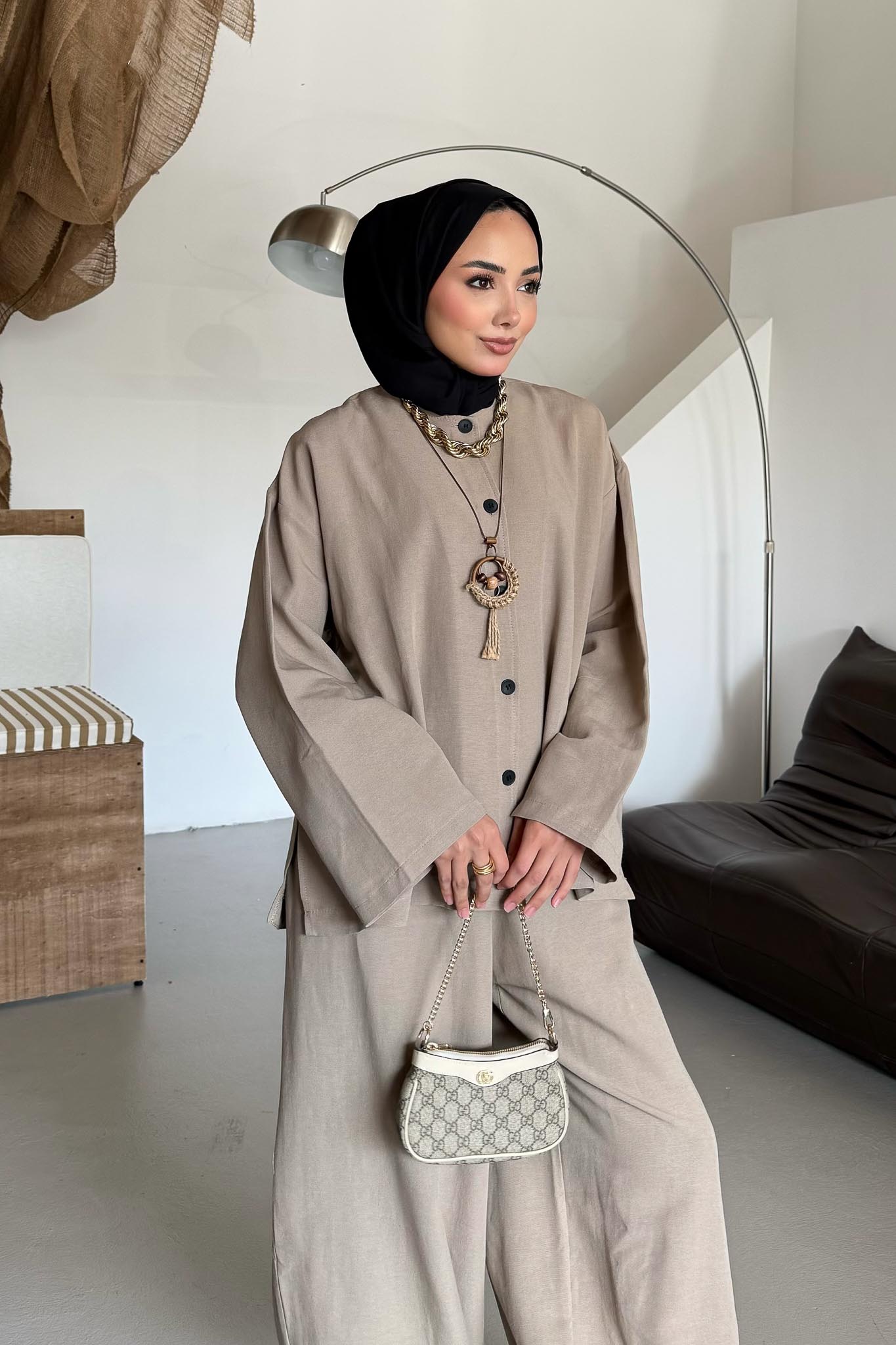 Marsel Mercerized Set Gray