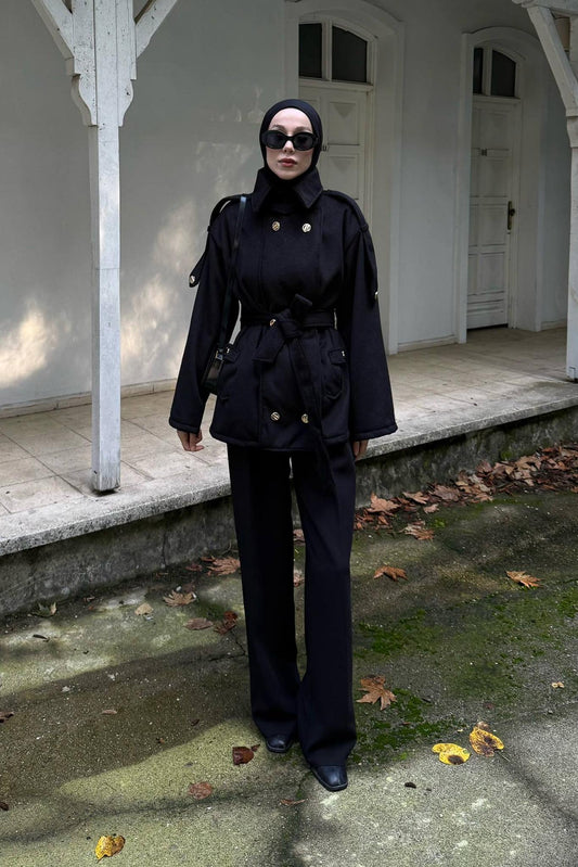 Prime Trench Coat Oil Green