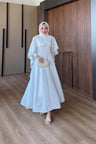 Ajda Pleated Skirt Set Petrol