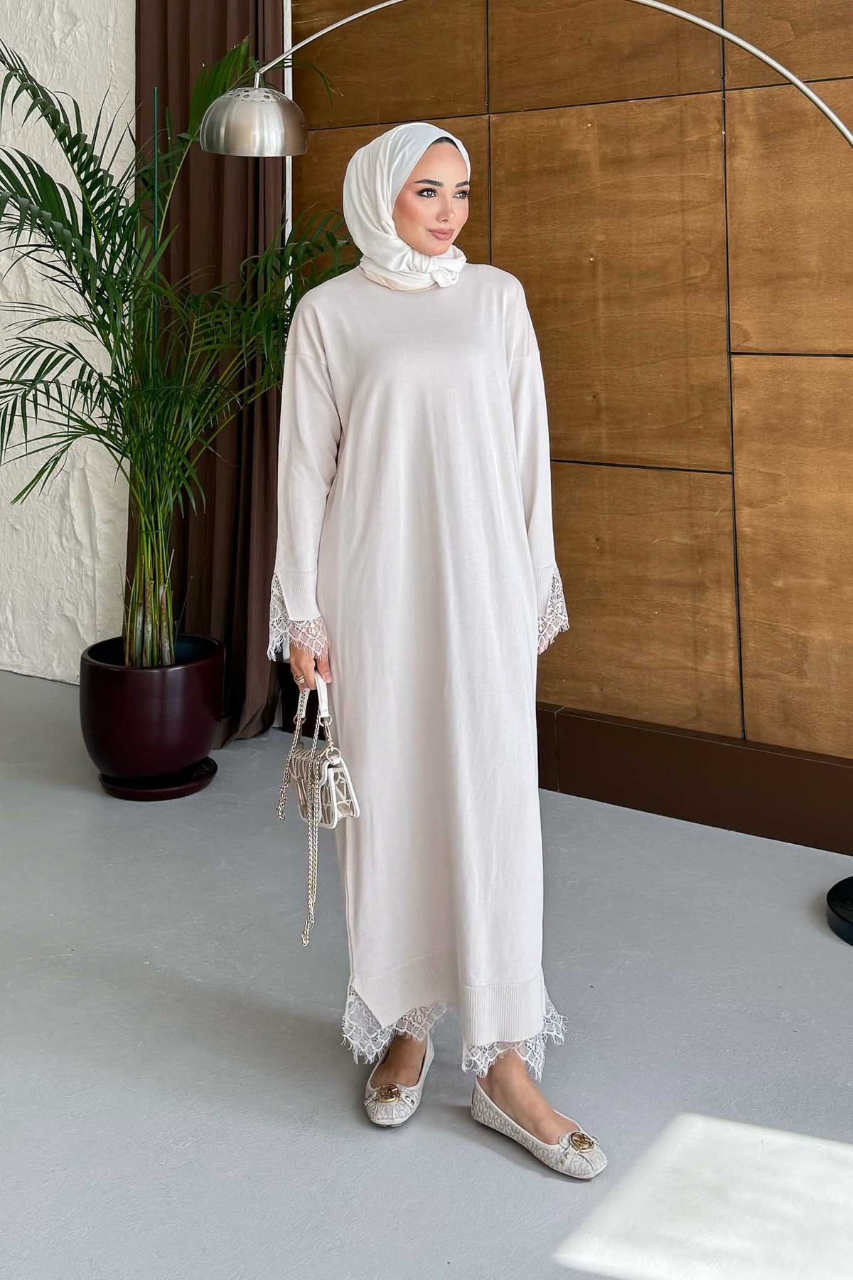 Ajda Pleated Skirt Set Petrol