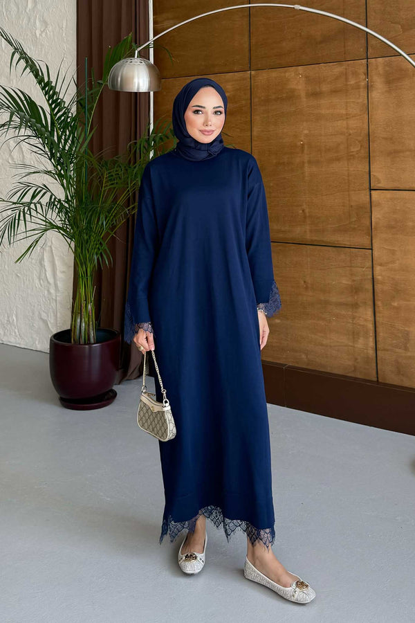 Ajda Pleated Skirt Set Petrol