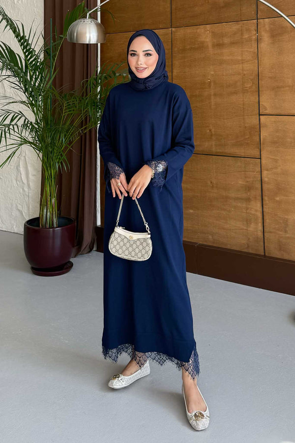 Ajda Pleated Skirt Set Petrol