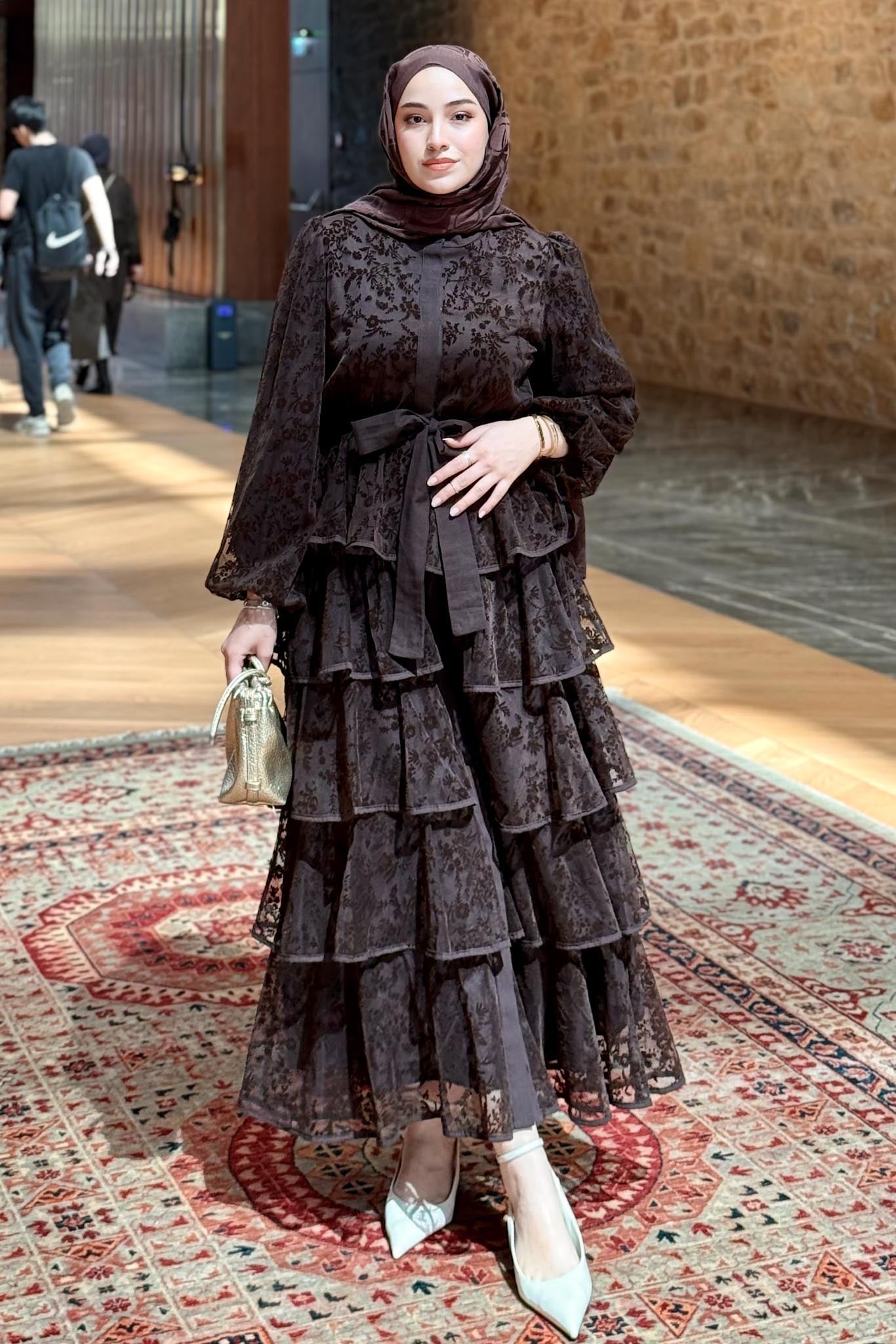 Siesta Elbise Kahverengi(Ön Sipariş Kargo çıkış 25 Nisan)