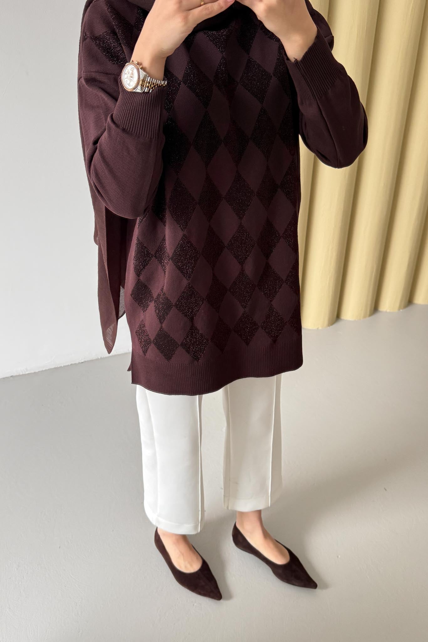 Ajda Pleated Skirt Set Petrol