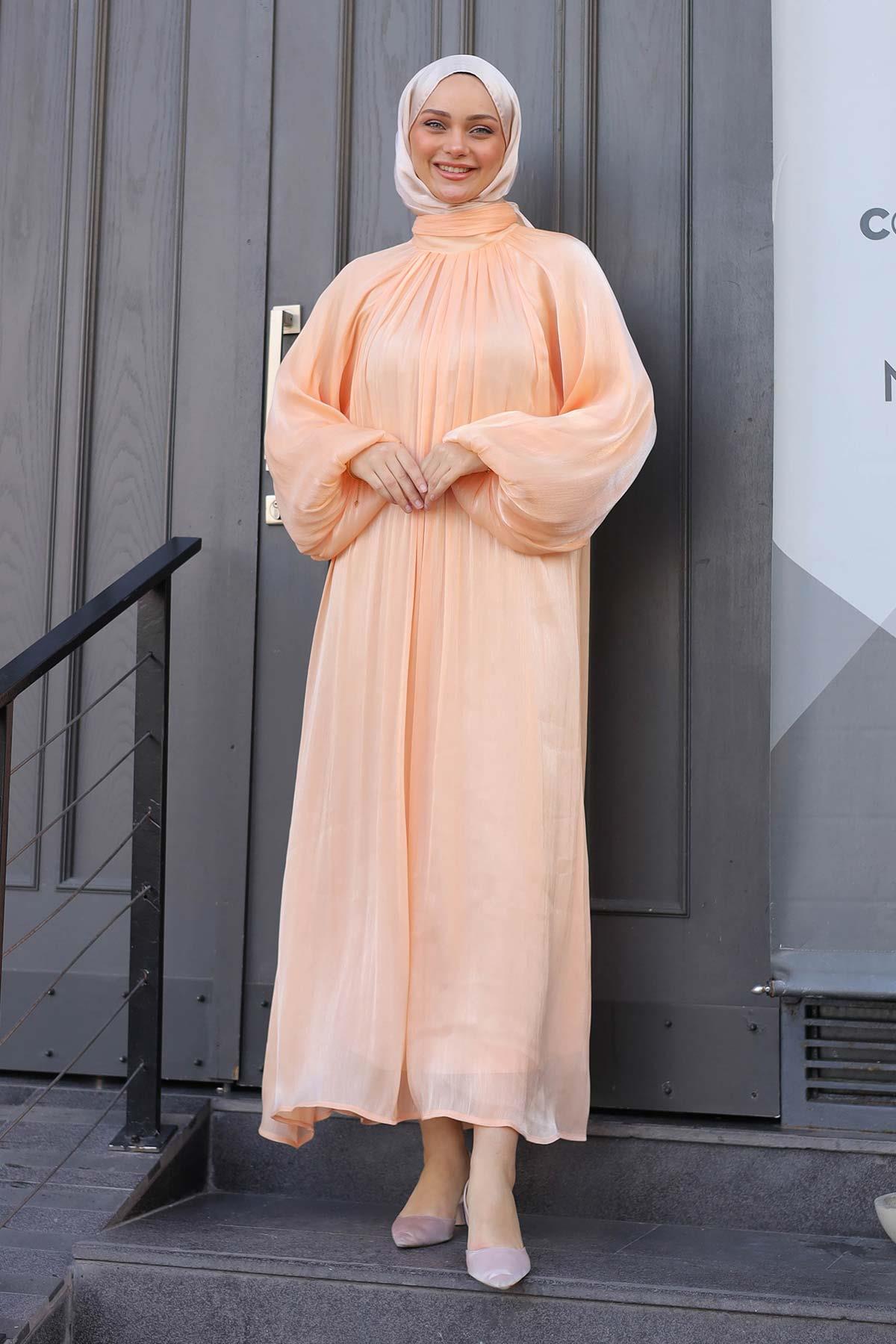Alisia Evening Dress Orange