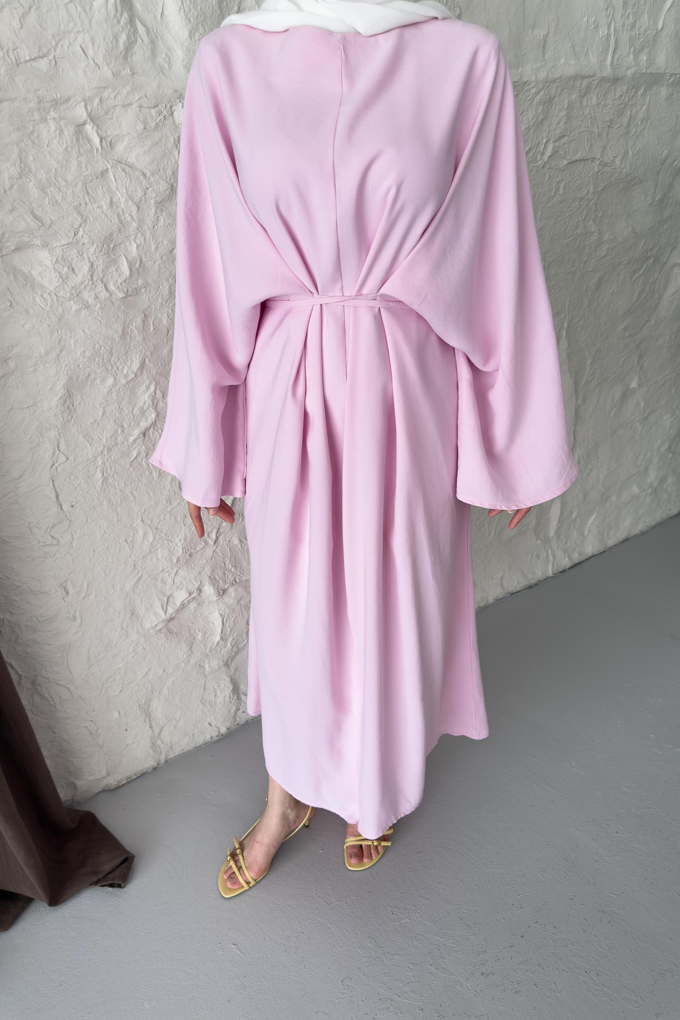 Bağlamalı Alonso Elbise Pembe