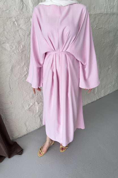 Bağlamalı Alonso Elbise Pembe