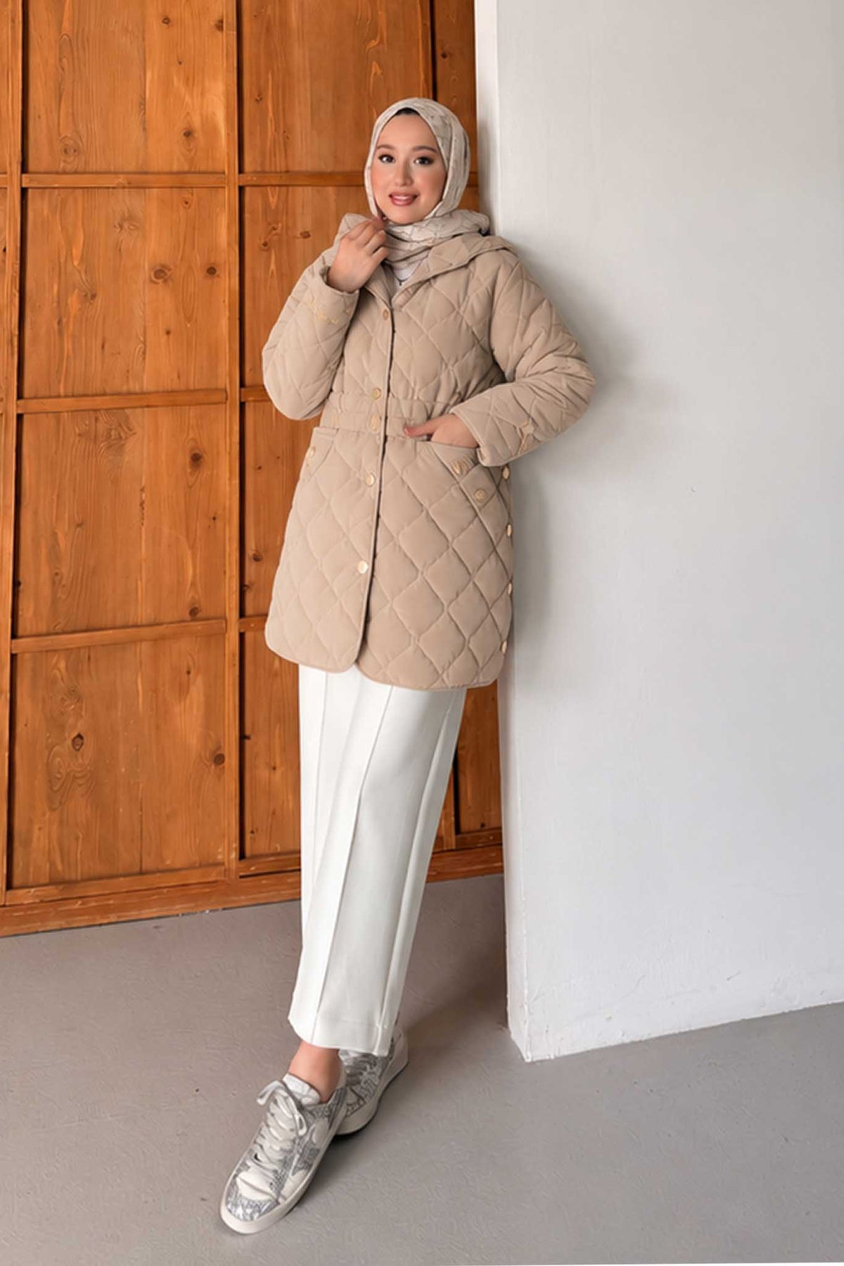Ajda Pleated Skirt Set Petrol