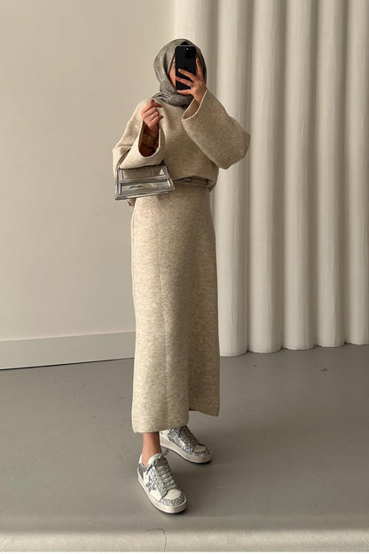 Campus Mode Takım Bej