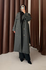 Prime Trench Coat Oil Green
