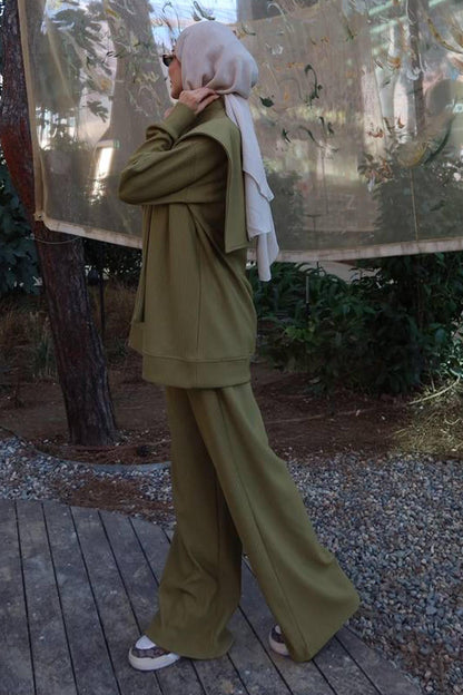 Prime Trench Coat Oil Green