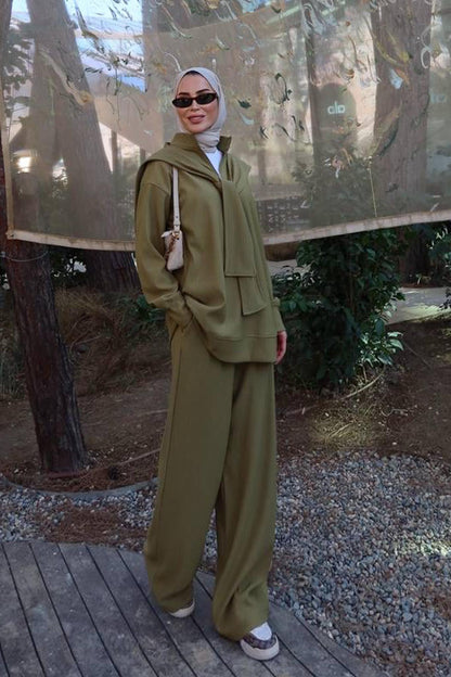 Prime Trench Coat Oil Green