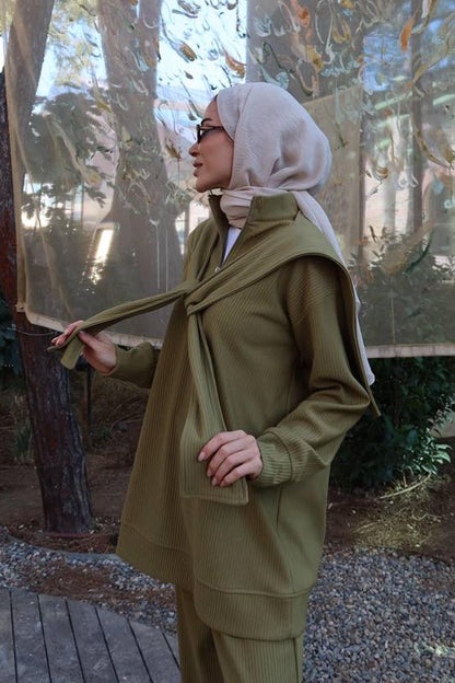 Prime Trench Coat Oil Green