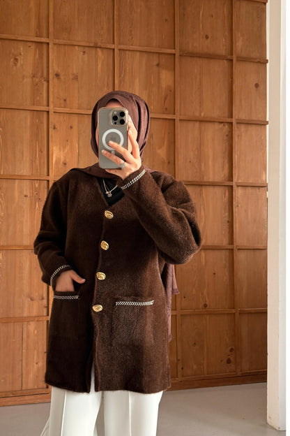 Ajda Pleated Skirt Set Petrol