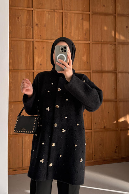 Ajda Pleated Skirt Set Petrol