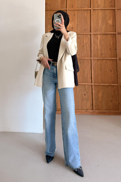 Jessica Knit Dress Saxe