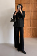 Yeni Blazer Ceket Siyah