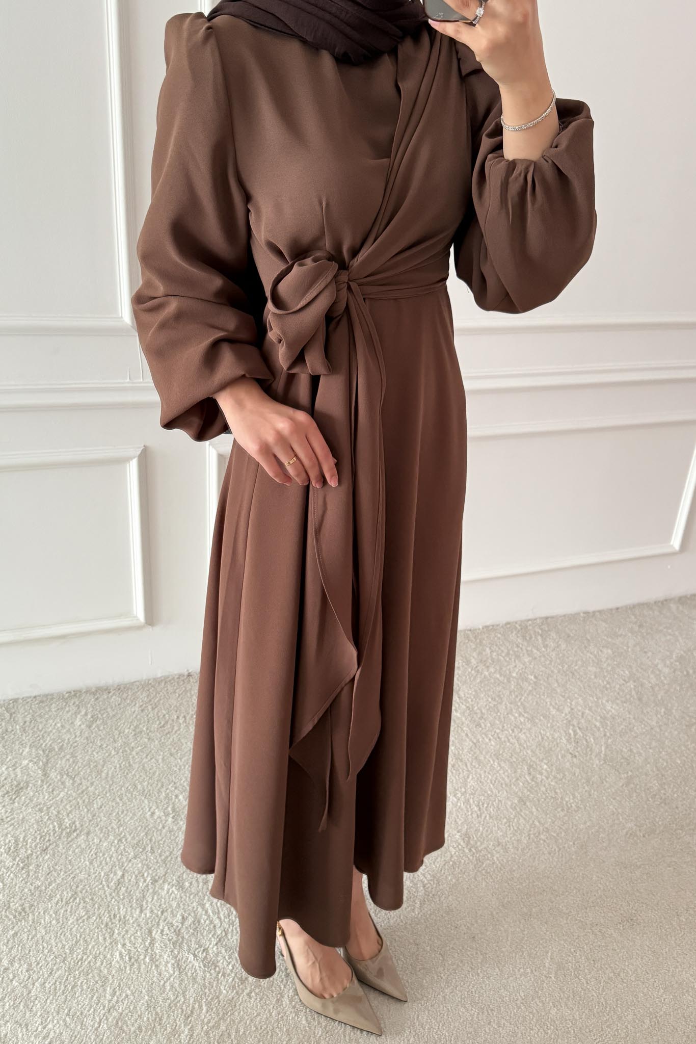 New Hurrem Evening Dress Burgundy