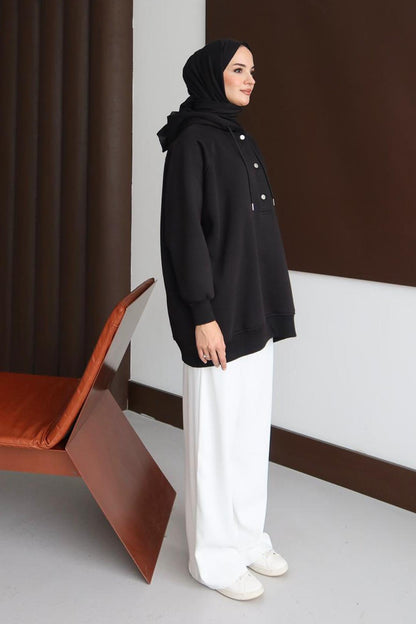 Ajda Pleated Skirt Set Petrol