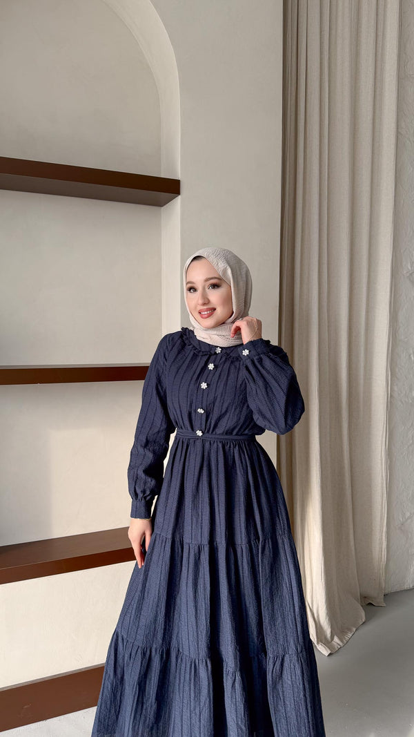 Moi Dress Aqua Green 