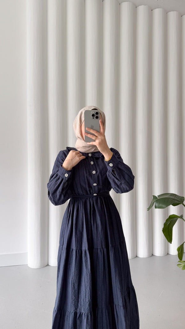 Moi Dress Aqua Green 