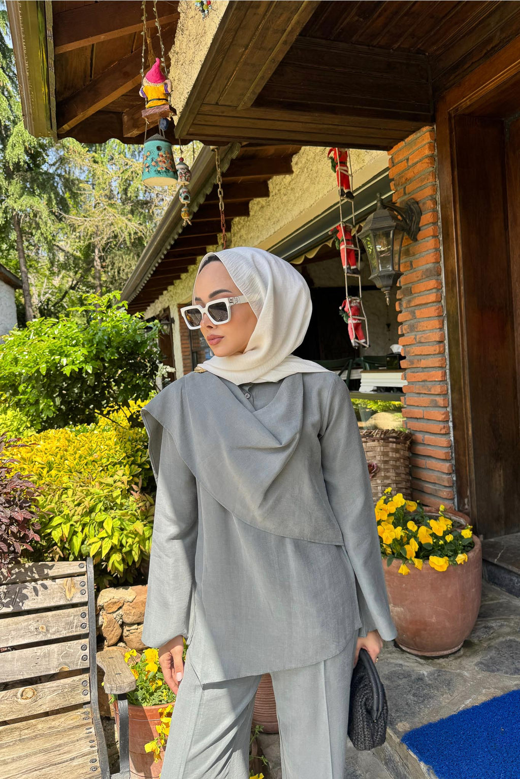 Alaçatı Dress White