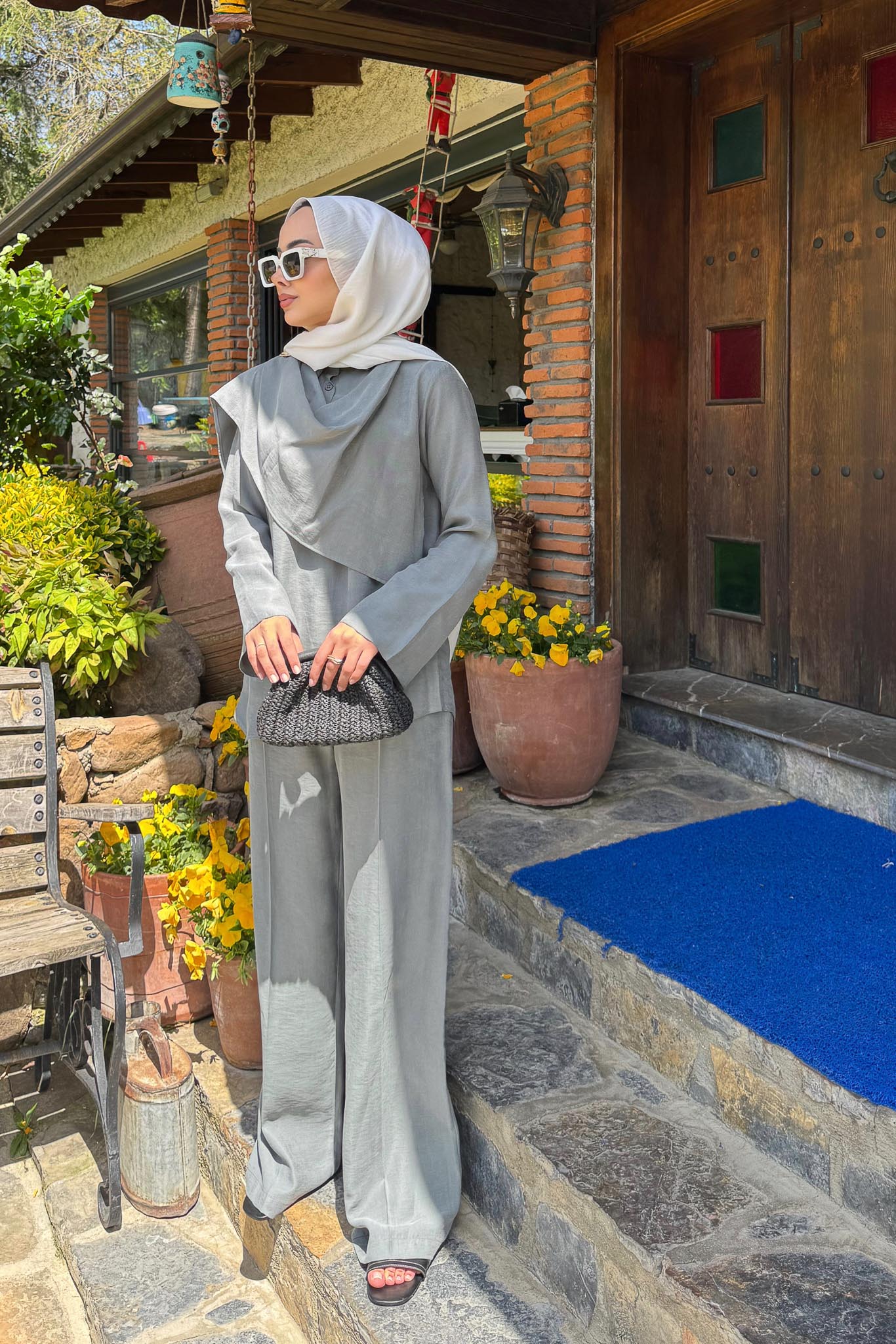 Alaçatı Dress White